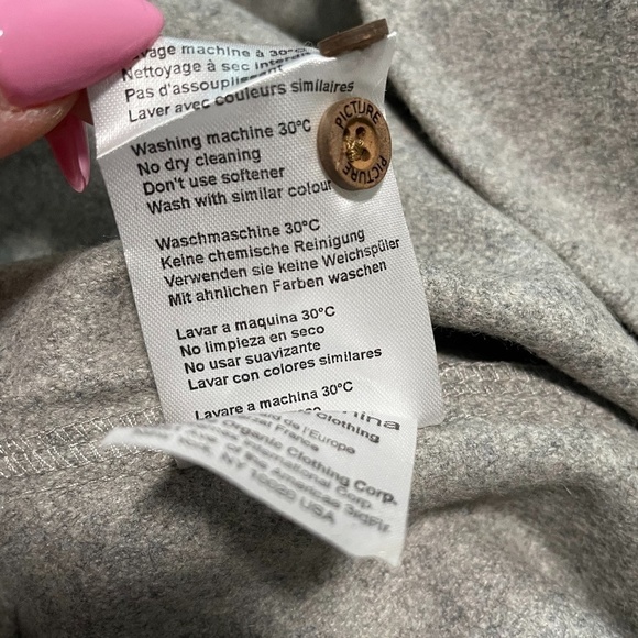 Picture Organic Clothing Button Up Shirt Jacket - Picture 7 of 7